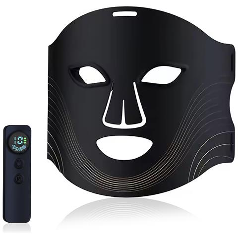 Maschera Facciale Per Trattamento Con Luce Led Con 7 Colori E 3 Livelli Di Intensità Luminosa. - Foto 1