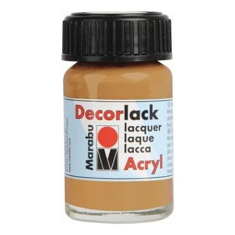 * - Colore Acrilico ""decorlack"" Per Metallo /pietra /legno /carta 15ml - Colore Sabbia 042 - Foto 1