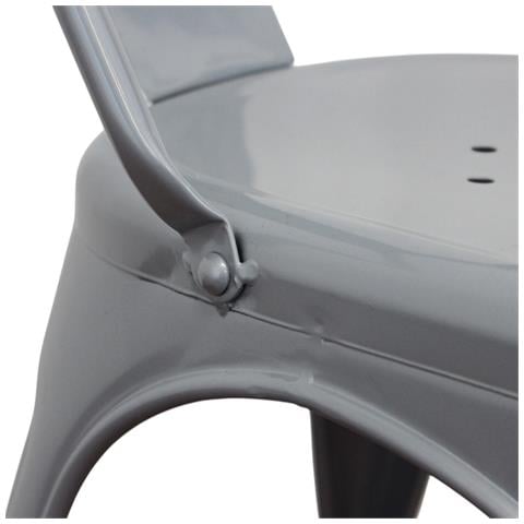 Agatha - Set 6 Sedie Industrial - Foto 8