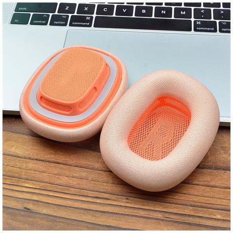 Cuscinetti Auricolari Per Apple Airpods Max, Confezione Da 2 Orange - Foto 2