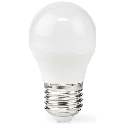 Lampadina Led E27 G45 4,9 W 470 Lm 2700 K Smerigliata Stile Retrò, Bianco - Foto 1
