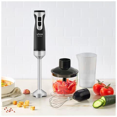 Sky Max Frullatore ad immersione 1200 W Nero, Acciaio inox - Foto 2