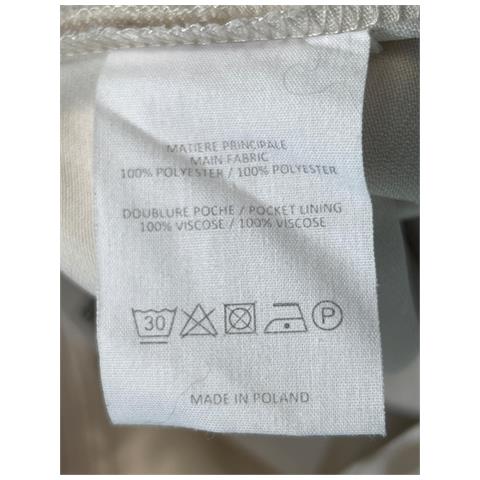 Vanessa Bruno Pantaloni Da Donna Comodi Resistenti Ed Eleganti Bianco 34 - Foto 2