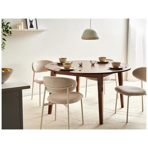 Tavolo Da Pranzo Huntley Rovere Scuro 140 Cm 140 Cm - Foto 1
