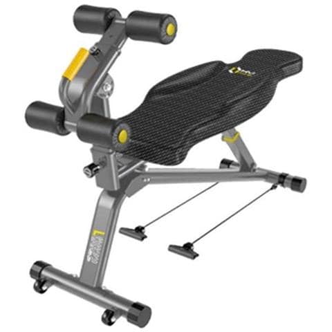 L8022 Panca di allenamento con peso regolabile Schienale regolabile Sedile regolabile Nero, Grigio - Foto 1