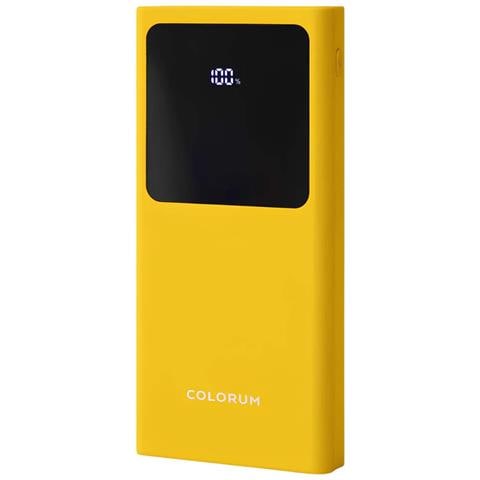 Powerbank 10.000mah Usb Qc Out E Usb-c Pd In /out Con Micro-usb In, Giallo - Foto 1