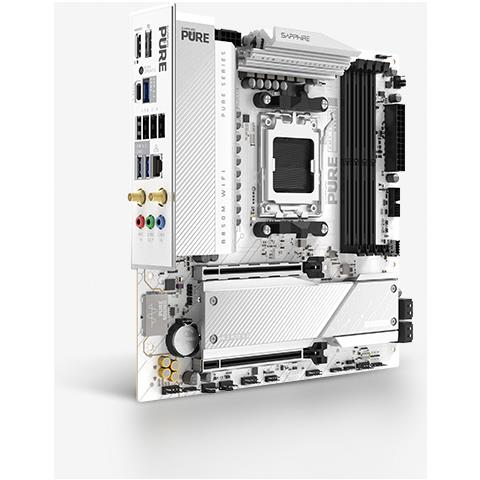 Scheda Madre PURE AMD B850M WIFI Socket AM5 Chipset B850 Micro ATX - Foto 1