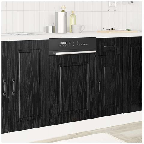 Mobile da cucina Kalmar Rovere Nero 45 x 1,5 x 67 cm - Foto 2
