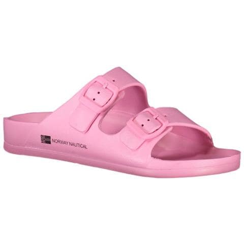 NORVEGIA 1963 SCARPE ROSA CON PANTOFOLE PER DONNA - Colore: Rosa, Taglia: 39 - Foto 2