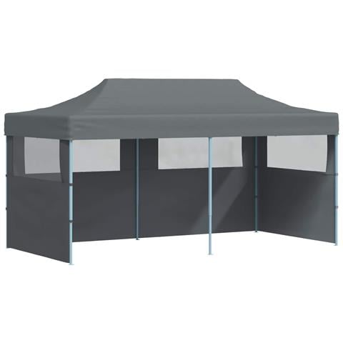 Tenda Party Antracite 291 x 580 x 315 cm Tessuto Oxford - Foto 1