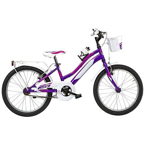 Bici Da Bimba Mtb Misura 20 Mountain Bike Bambina Modello Lincy Ly20sc Senza Cambio 1v - 28 Viola Fuxia - Foto 1