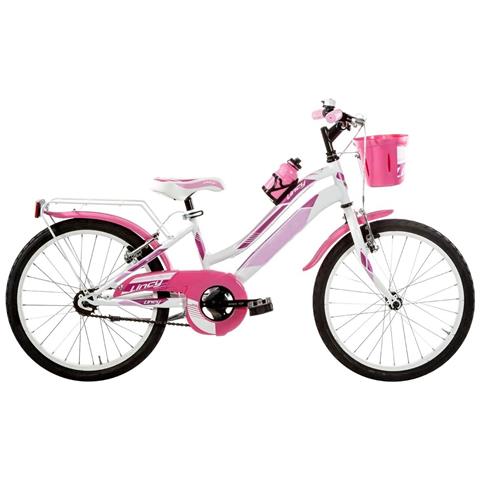 Bici Da Bimba Mtb Misura 20 Mountain Bike Bambina Modello Lincy Ly20sc Senza Cambio 1v - 28 Viola Fuxia - Foto 3
