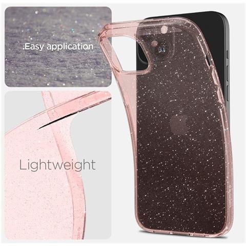 Spigen Crystal Glass Iphone 15 Plus Rosa Cristallo Brillante - Foto 2