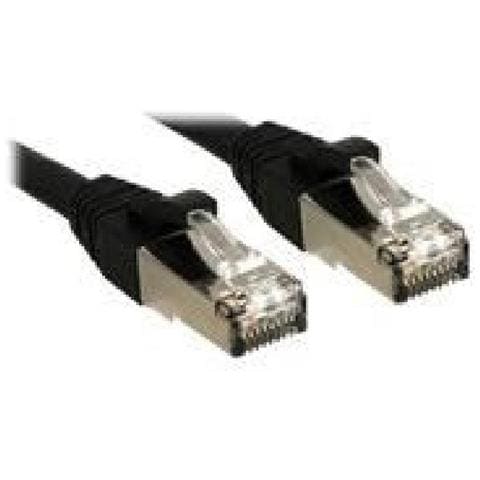 Cavo di Rete Patch Cat. 6 SSTP - S / FTP PIMF privo di alogeni, nero, 20m - Foto 2