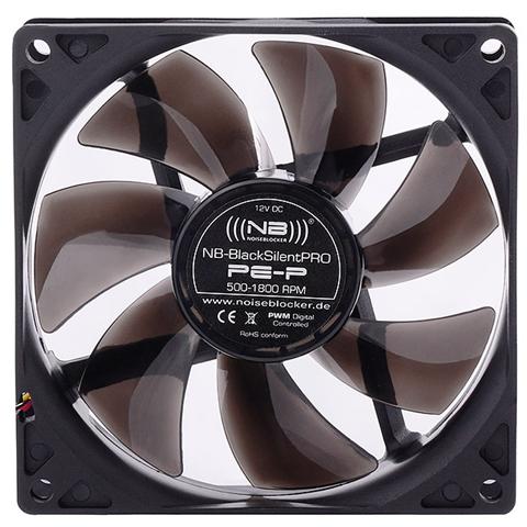 BlackSilentPro PE-P, Ventilatore, Computer case, 9,2 cm, Nero, 5V, 9,2 cm - Foto 1