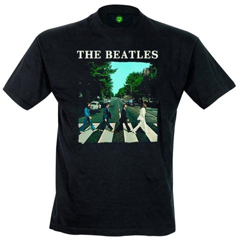 Beatles (The) - Abbey Road & Logo (T-Shirt Unisex Tg. L) - Foto 1