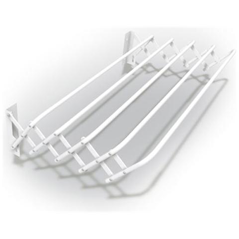 Stendibiancheria Parete a Soffietto GIMI Brio Super 80 da 80x47x19 fino a 4 mt - Foto 2