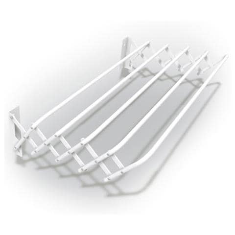 Stendibiancheria Parete a Soffietto GIMI Brio Super 80 da 80x47x19 fino a 4 mt - Foto 1