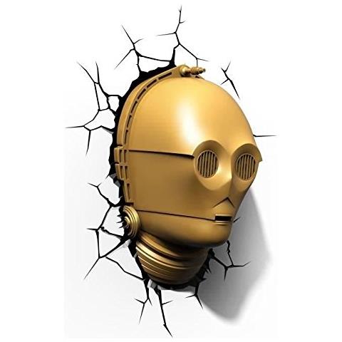Lampada da Muro 3D C-3PO Star Wars - Foto 1