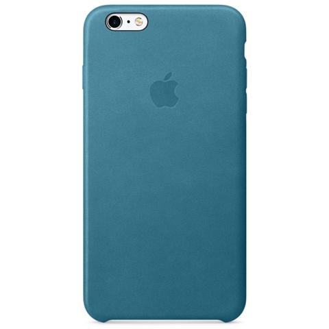 Custodia in Pelle per iPhone 6s Plus Colore Blu Marino - Foto 2