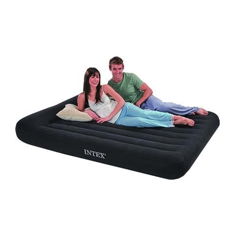 64124 Materasso Comfort Dura Beam Rialzato Cm 152X203X42 Con Pompa Interna - Foto 5