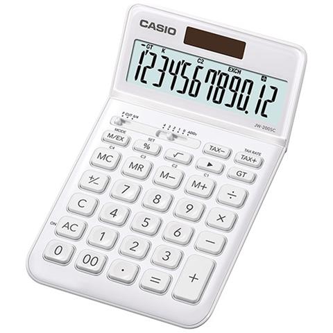 JW-200SC-WE Calcolatrice da Tavolo, Bianco - Foto 1