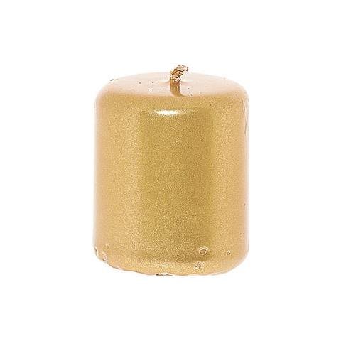 Candela Pillar '' Lucid '' H Cm 5,7 X D 5 Colore Oro - Foto 1