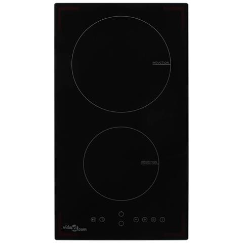 Piano Cottura 50786 a Induzione 2 Zone di Cottura da 28.8 cm Colore Nero - Foto 1