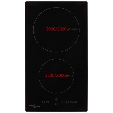 Piano Cottura 50786 a Induzione 2 Zone di Cottura da 28.8 cm Colore Nero - Foto 4