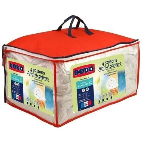 Trapunta Antiacaro Dodo 4 Stagioni - 140 X 200 Cm - Bianco - Foto 5