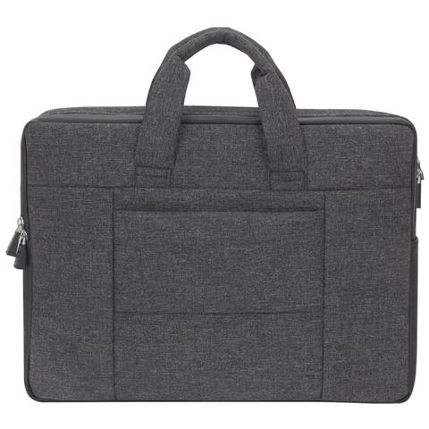 Borsa Lantau per Notebook fino a 15.6" in Poliestere e Poliuretano Colore Nero e Grigio - Foto 2