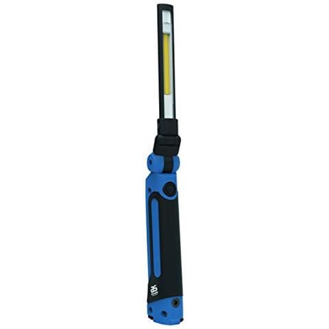 Come Schwabe I 42824 Lampada Da Lavoro A Batteria, Con Base Magnetica E Faretto Dal Officina Ricaricabile, Per Illuminazione Interna Ed Esterna, Ip30, Colore: Nero, Blu - Foto 1