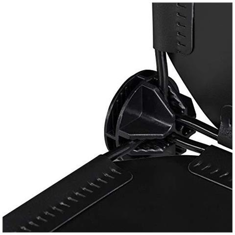 Connettori Per Scaffalature Systems Confezione Da 40 Mensola Adattatori Parti Di Ricambio Di Plastica Nero - Foto 4