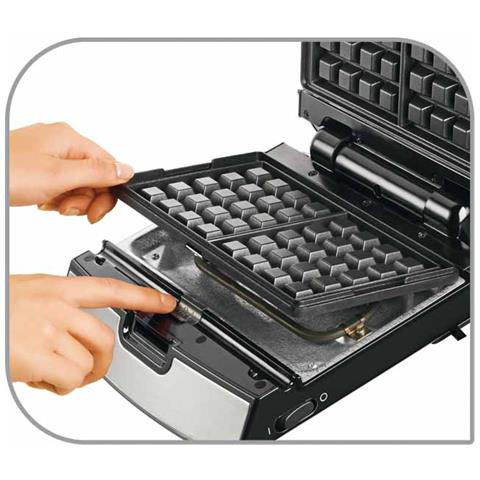 SW854D tostiera 700 W Nero, Acciaio inox - Foto 2