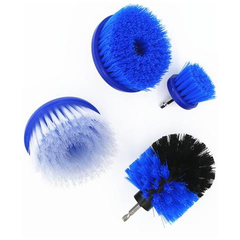 Spazzole Per Trapano In Confezione Da 4 Blu - Foto 1