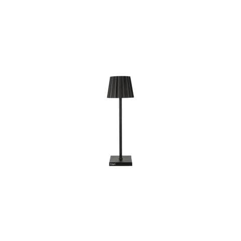 Lampada Da Tavolo Led Ricaricabile Nera 38 Cm K-light Nero - Foto 4