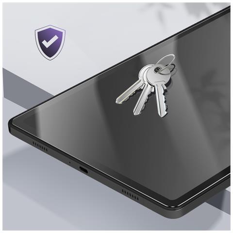 Vetro Temperato Per Samsung Galaxy Tab A9 Plus Durezza 9h Antigraffi, Trasparente - Foto 2