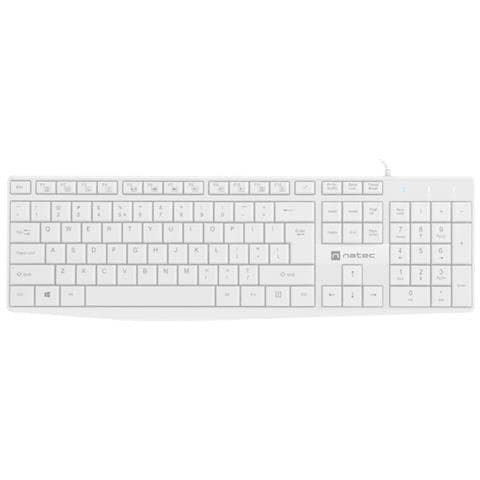 Tastiera Cablato 5901969435405  (Layout US International) Colore Bianco - Foto 1