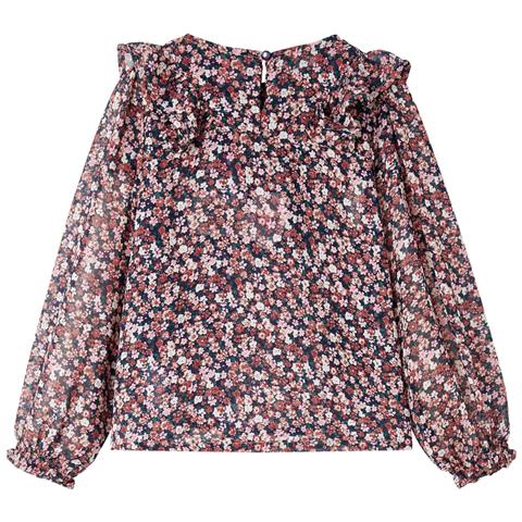 Camicia Da Bambina A Maniche Lunghe Rosa Scuro 92 - Foto 2