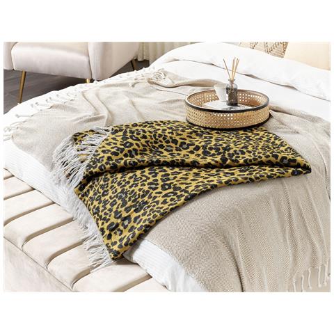 Coperta Jamune 130 X 170 Cm Marrone - Foto 1