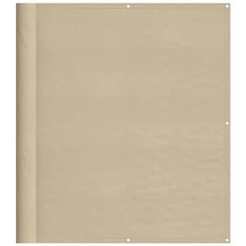 Paravento Da Balcone Beige 120x1000 Cm 100% Poliestere Oxford - Foto 2