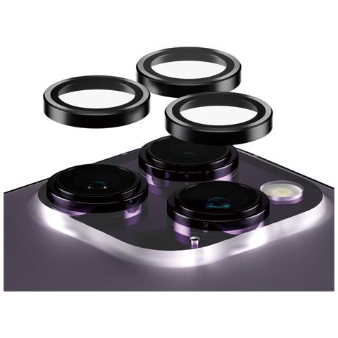 Camera Rings iPhone 14 Pro / 14 Pro Max Pellicola proteggischermo trasparente Apple 1 pz - Foto 1