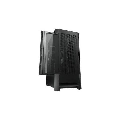 Case Airface RGB Midi Tower Mini ITX / Micro ATX / ATX / CEB /E-ATX 2 Porte USB 3.2 Colore Nero (Finestrato) - Foto 1
