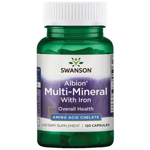 Albion Multi Minerale Chelato Con Ferro 120 Capsule - Foto 1