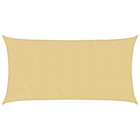 Vela Parasole Sabbia 3,5x2 M 100% Poliestere Oxford - Foto 2