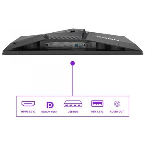 Monitor 26.7" OLED QDOLED Gaming AGON PRO AG276QZD2 Quad-HD 2560 x 1440 Pixel Tempo di Risposta 0.03 ms Frequenza di Aggiornamento 240 (Hz) - Foto 10