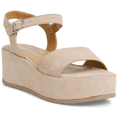 Ivory Suede Casual Open Sandals Sandali Pelle Scarpe Donna Beige Eu 40, 1-28020-42 419 - Foto 1