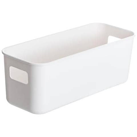 Vassoi Organizer Per Cassetti, Contenitori Portaoggetti In Plastica Per Scrivania, Bagno, Cucina 3 Pack - Foto 1