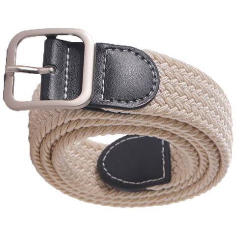 Cintura Elastica Invisibile Per Jeans E Pantaloni - Cintura Elastica Senza Fibbia Da 2,5 Cm Beige - Foto 2