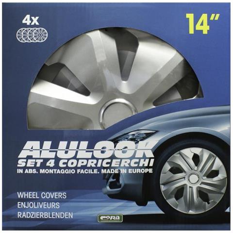 Set 4 Copricerchi 14'' Alulook Roco - Foto 2